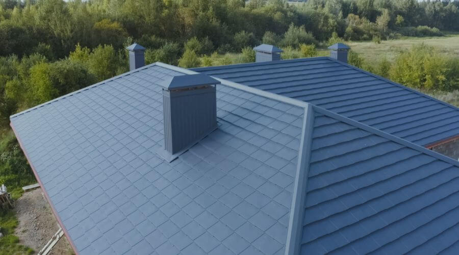 Professional metal roof installation in Denmark, TN